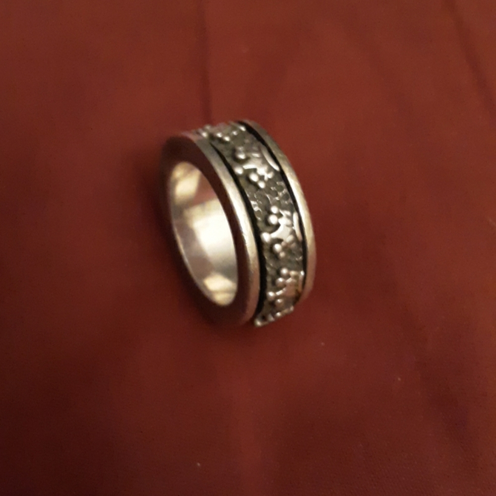 King Baby men's sterling silver ring
